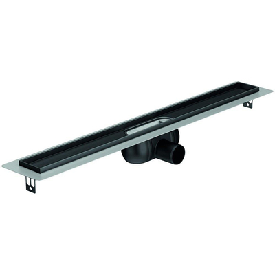 Aco Showerdrain c colours caniveau de douche 785mm H=92 bride de sol grille noir
