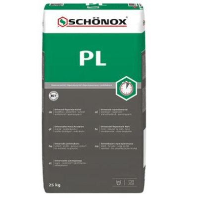 Schonox Pl mortier de réparation universel sac de 25 kg.