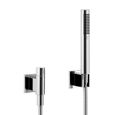 Dornbracht garniture de douche avec robinet d'arrêt avec rosace platine mat