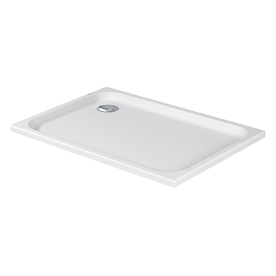 Duravit D Code douchebak acryl rechthoekig 120x80x8.5cm wit OUTLETSTORE