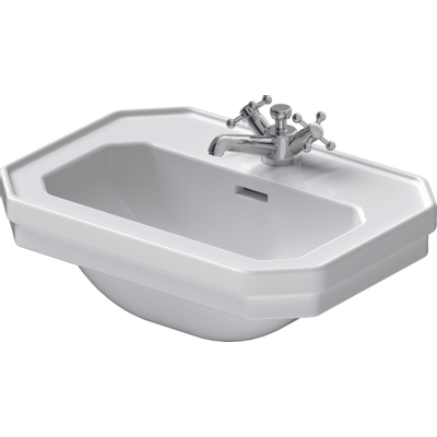 Duravit Serie 1930 Fontein - 500x195x365mm - 1 kraangat overloop - wit