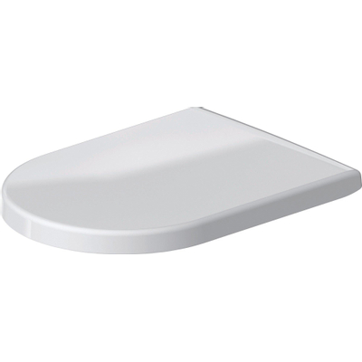 Duravit Starck 3 WC-zitting - 43x45x5cm - kunststof - wit glanzend