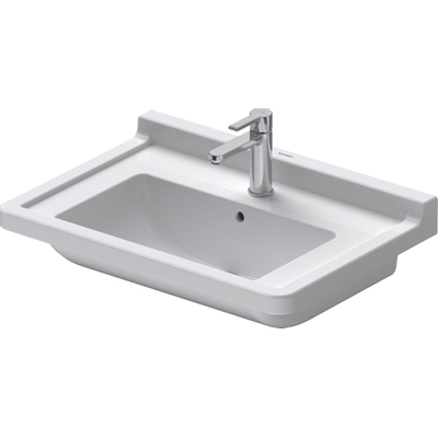Duravit Philippe Starck 3 lavabo-meuble 70x49cm avec Wondergliss blanc