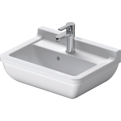 Duravit Starck 3 Philippe Starck - 3 wastafel - 50x36cm - wondergliss - wit