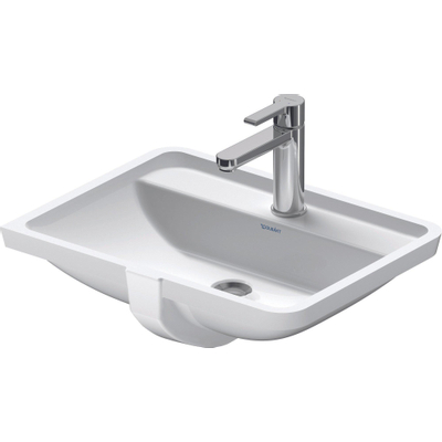 Duravit Starck 3 lavabo encastré - 52.5x40cm - 1 trou de robinet - avec trop-plein - blanc