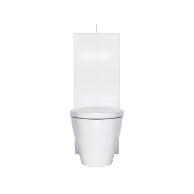 Duravit Starck 1 réservoir de chasse monobloc 39x65x12cm avec touche de déclenchement Puro blanc
