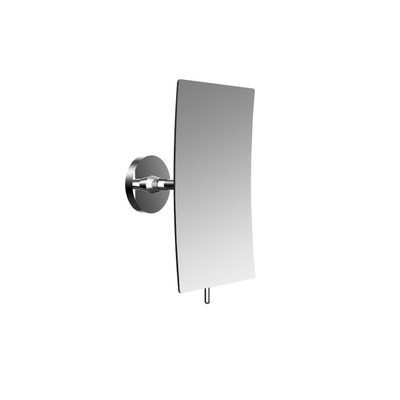 Emco Round miroir de maquillage - 23x13x11cm - grossissement 3x - chrome