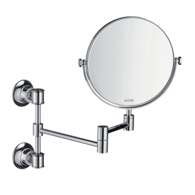 Hansgrohe AXOR Montreux scheerspiegel - 17cm - hoogglans chroom