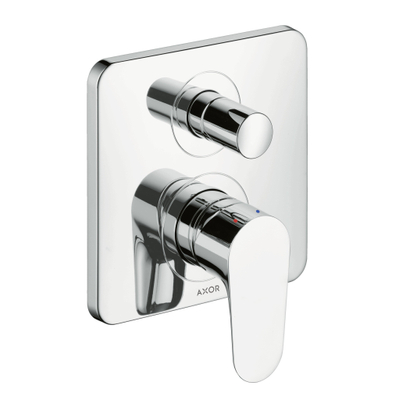 AXOR Citterio M partie apparente de robinet de baignoire encastré avec inverseur avec combinaison de sécurité chrome