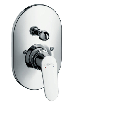 Hansgrohe Focus E2 - afbouwdeel - voor badkraan - met omstel - hoogglans chroom