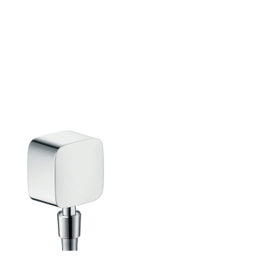 Hansgrohe Fixfit coude de raccordement mural avec clapet anti-retour polished gold