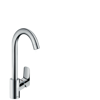 Hansgrohe Logis mitigeur monocommande de cuisine 260, chromé