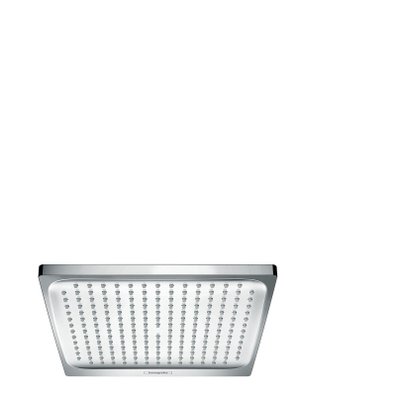 Hansgrohe Crometta E - 240 - 1jet - hoofddouche 24x24cm lage druk - 0.2 bar - met regenstraal - hoogglans chroom
