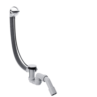 Hansgrohe Flexaplus Afvoer- en overloop set 11/2x11/2 - hoogglans chroom