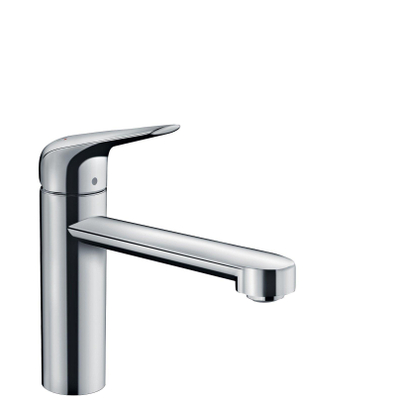 Hansgrohe m42 m4221 h120 Robinet de cuisine 1 trou coolstart ecoclick avec bec pivotant 360â° chrome