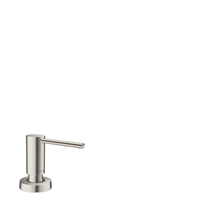 Hansgrohe a51 distributeur de savon 1 trou 500 avec sous construction aspect acier inoxydable