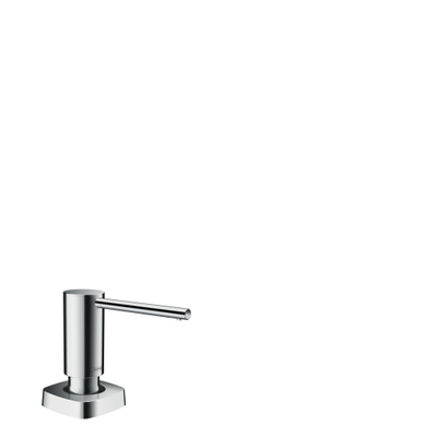 Hansgrohe A71 - zeepdispenser 1-gats 500ml onderbouw - hoogglans chroom