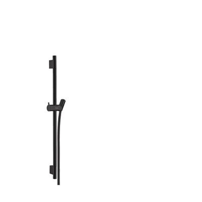 Hansgrohe Unica S Puro - glijstang 65cm - met isiflex B - doucheslang - 160cm - mat zwart