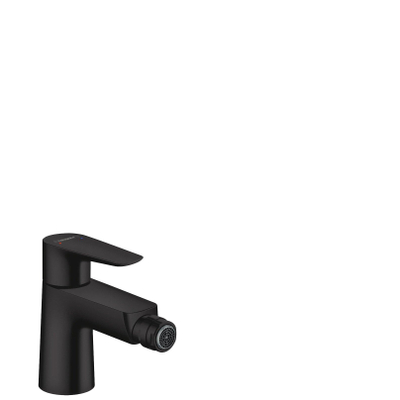 Hansgrohe Talis e Mitigeur 1 trou bidet avec garniture de vidage noir mat