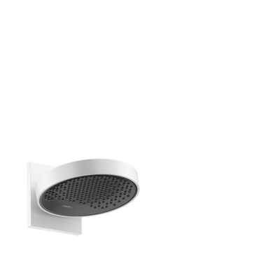 Hansgrohe RainFinity PowderRain - hoofddouche 250 - 1jet - met douchearm 10-30° verticaal kantelbaar - diameter 25cm - ecosmart - mat wit