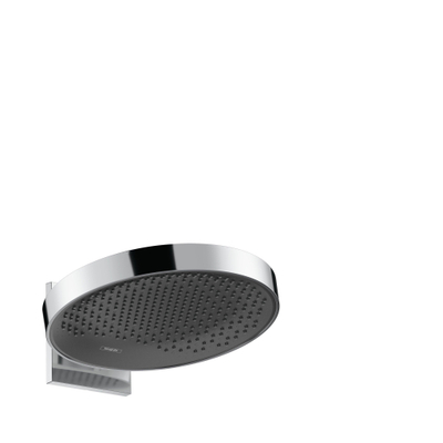 Hansgrohe RainFinity PowderRain - hoofddouche 360 - 1jet - met douchearm 10-30° verticaal kantelbaar - diameter 36cm - hoogglans chroom