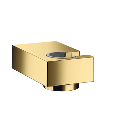 Hansgrohe Porter E wandhouder metaal, m. vaste bevestigingspositie polished gold