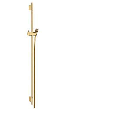 Hansgrohe Unica UnicaS Puro barre de douche coulissante 90cm avec flexible de douche Isiflex`B 160cm polished gold