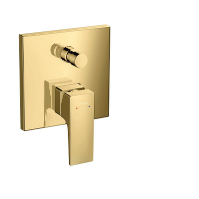 Hansgrohe Metropol Ensemble de finition pour robinet de baignoire encastré avec inverseur polished gold