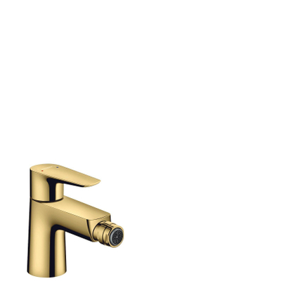 Hansgrohe Talis e 1 greeps bidetmengkraan - met wastegarn. - goud