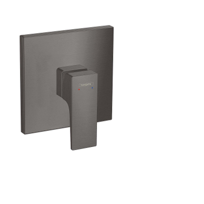 Hansgrohe metropol pièce de garniture pour robinetterie de douche encastrée noir chrome brossé