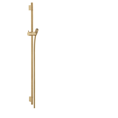 Hansgrohe Unica S Barre de douche 90cm avec flexible de douche brushed bronze