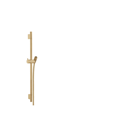 Hansgrohe Unica S Barre de douche curseur 65cm avec flexible de douche brushed bronze