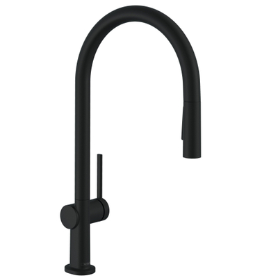 Hansgrohe talis 1 gr kitchen mkr 210 pull-out for dche sbox matt black
