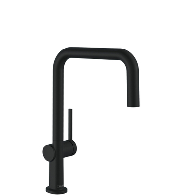 Hansgrohe Talis m54 Eengreeps keukenmengkraan U - 220 - ecosmart - mat zwart