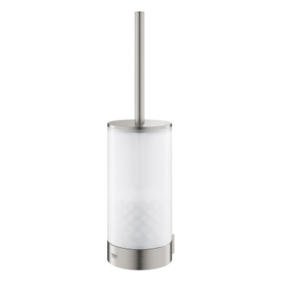 Grohe Selection Toiletborstelhouder - wandmontage - rond - open - Supersteel (RVS)