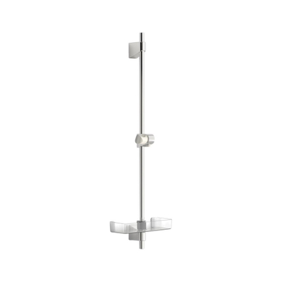 Hansa Hansabasicjet barre de douche avec support réglable avec porte-savon 72cm chrome