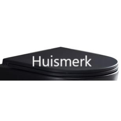 QeramiQ Dely Zitting - softclose - quickrelease - mat zwart OUTLETSTORE