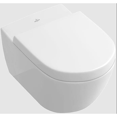 Villeroy & Boch Subway 2.0 cuvette WC suspendue - 56cm - DirectFlush à évacuation profonde CeramicPlus graphite