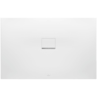 Villeroy & Boch Squaro infinity douchevloer - 130x90x4cm - Stone White (mat wit)