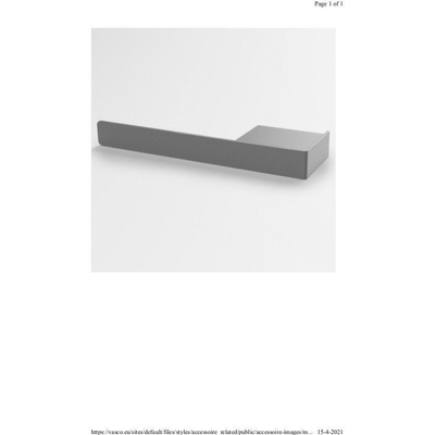 Vasco MULTI+ support courbé droit 600mm anthracite (M301)