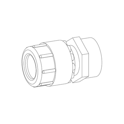 Wisa Simplast koppeling binnendraad x tyleen 1/2 x20mm