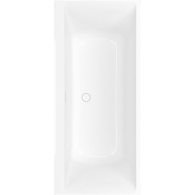 Villeroy & Boch Subway 3.0 bad rechthoek - 180x80cm - Stone White (mat wit)