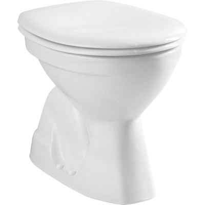 Wisa Sydney cuvette de toilette à fond creux avec sortie ao 35.5x46.5x39.5cm blanc