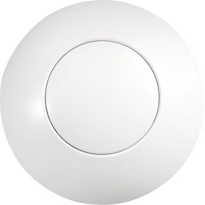 Wisa pneumatique commande plastique pour réservoir encastré ou réservoir bas suspendu Ø91mm pour élément WC Wisa blanc