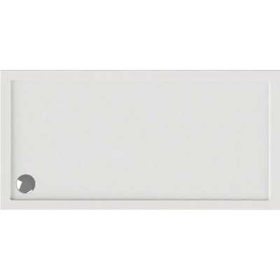 Wisa Maia receveur de douche h5xb70xl140cm vidange 90mm rectangle acrylique blanc