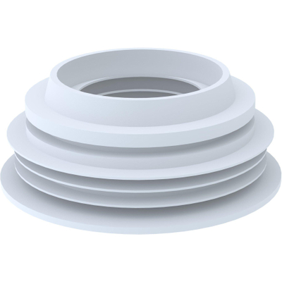 Wisa valpijpverbinder - voor hooghangend reservoir nks 102