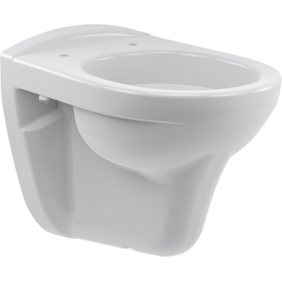 Wisa Sydney hangtoilet – vlakspoel – diepte 52 cm – spoeling 6 liter – glans wit