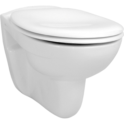 Wisa Sydney hangtoilet – vlakspoel – diepte 52 cm – spoeling 6 liter – glans wit