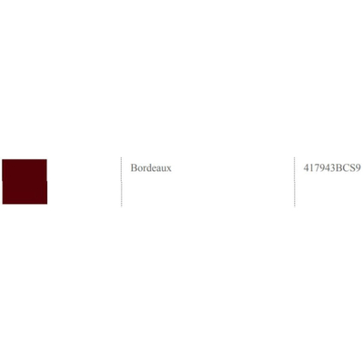 Villeroy & Boch Artis opzetwastafel - 43x43cm - zonder kraangat - zonder overloop - Bordeaux (glans rood)