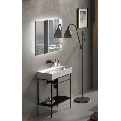 Royal plaza Cadens lavabo 100x46,5cm 1 trou de robinet avec trop-plein blanc